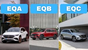 Mercedes-Benz EQA and EQB and EQC