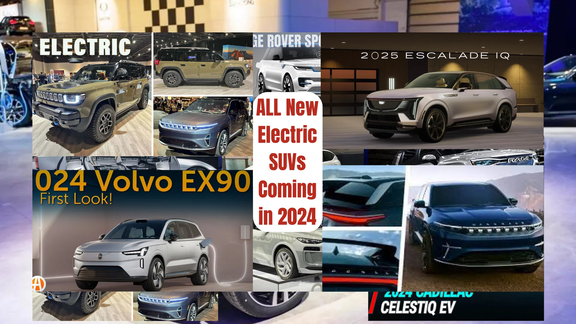 ALL New Electric SUVs Coming in 2024 Info Electric Cars