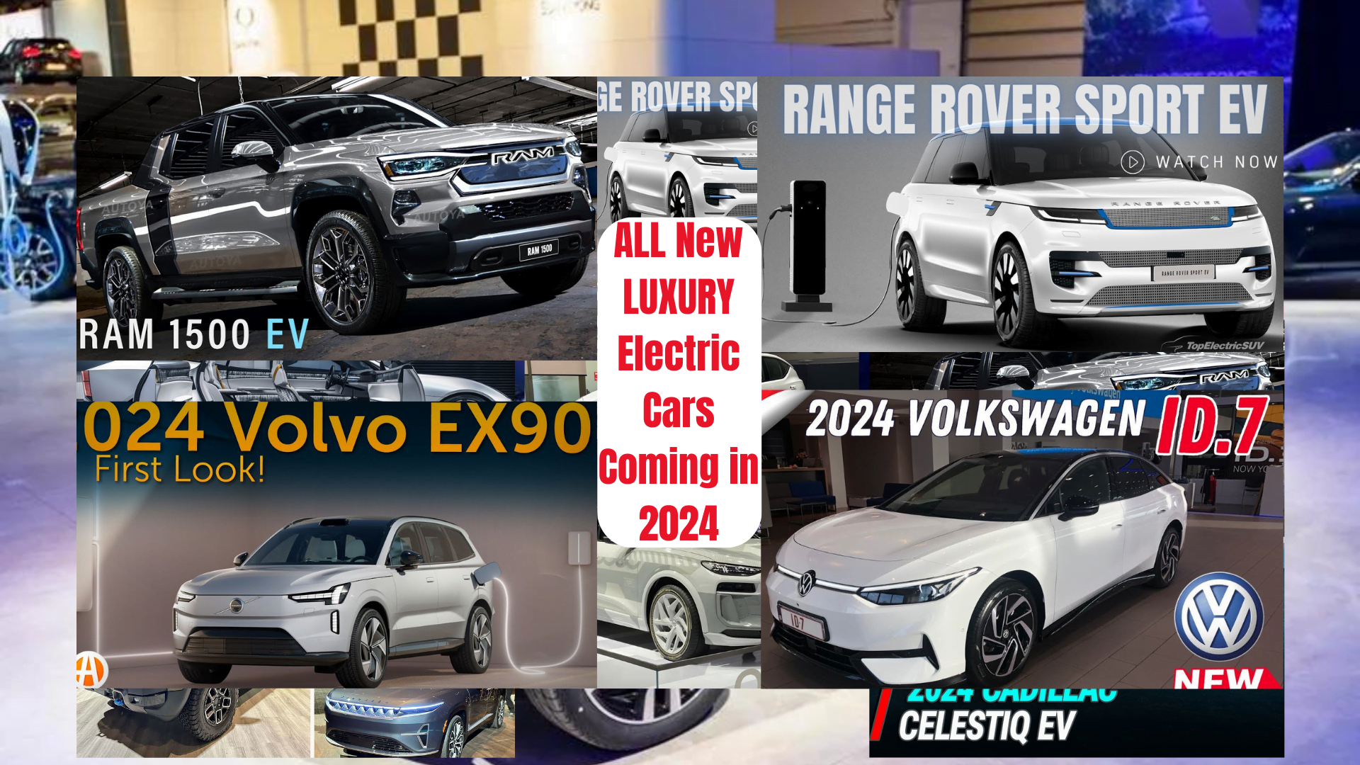 ALL New LUXURY Electric Cars Coming in 2024